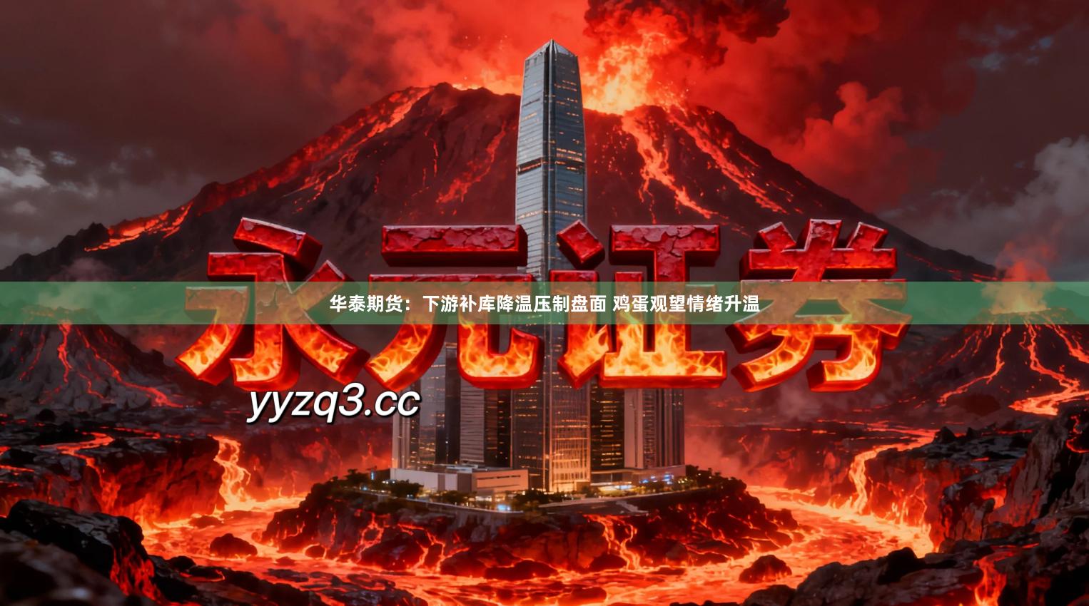 华泰期货：下游补库降温压制盘面 鸡蛋观望情绪升温