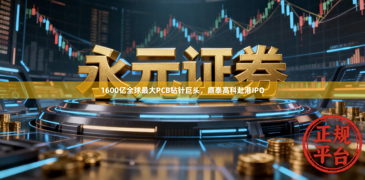 1600亿全球最大PCB钻针巨头，鼎泰高科赴港IPO